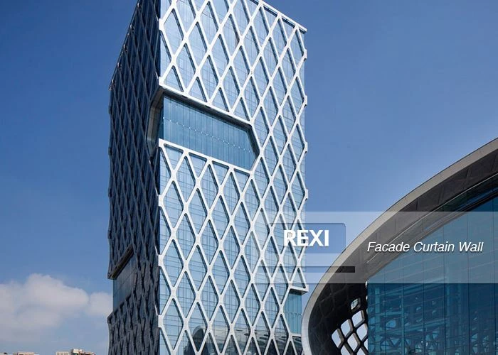 China Facde Curtain Wall M5-3 China Facde Curtain Wall M5-3
